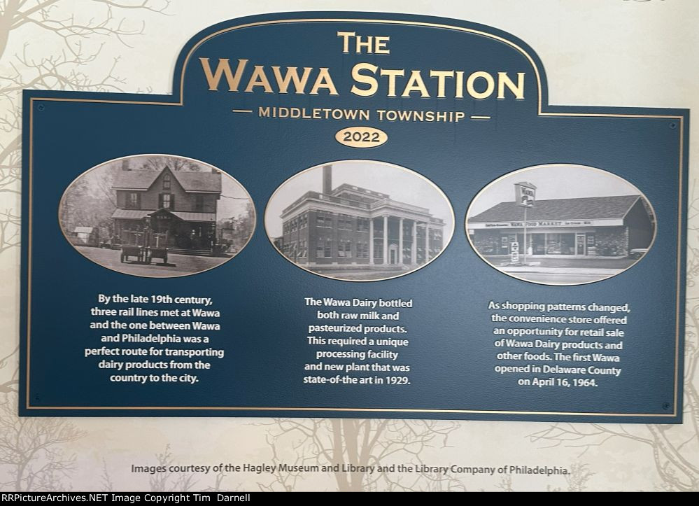 Wawa station & dairy history